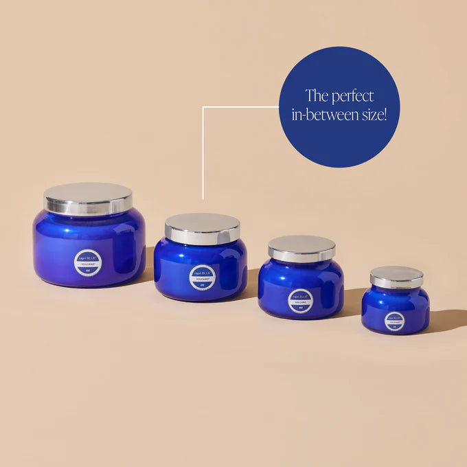 Volcano Signature Blue Candle