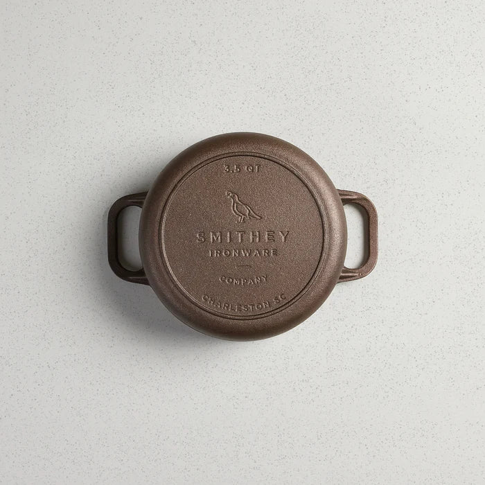 Smithey Cast Iron 3.5qt Dutch Oven