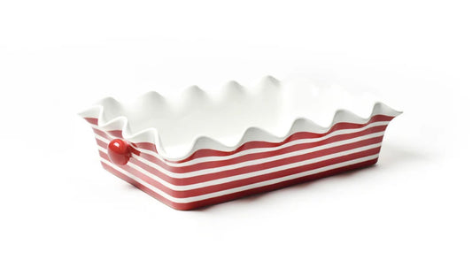Signature Ruffle 14 Casserole Dish- Coton Colors