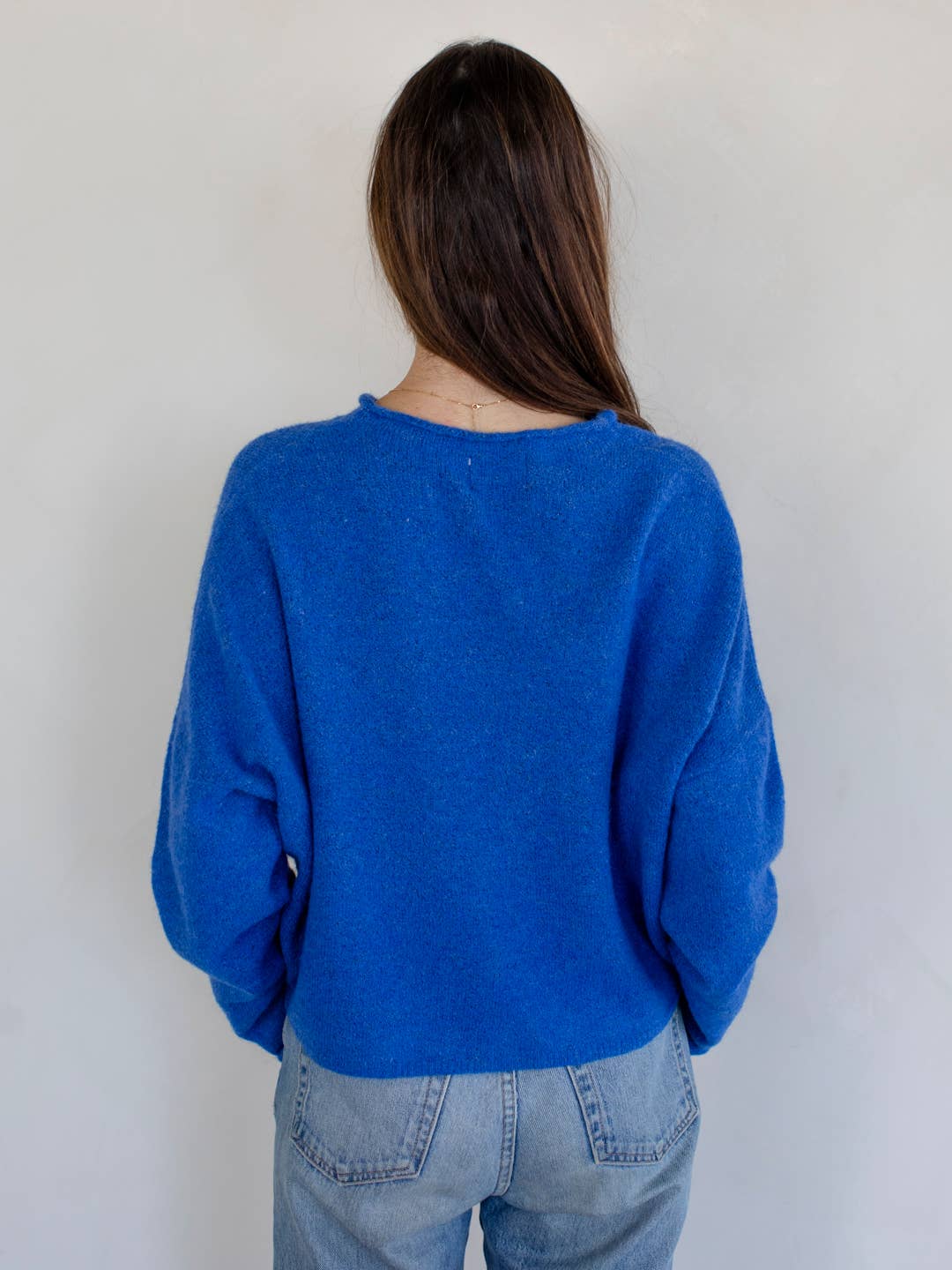Things Between - Blue Piper Cardigan: Blue / Large