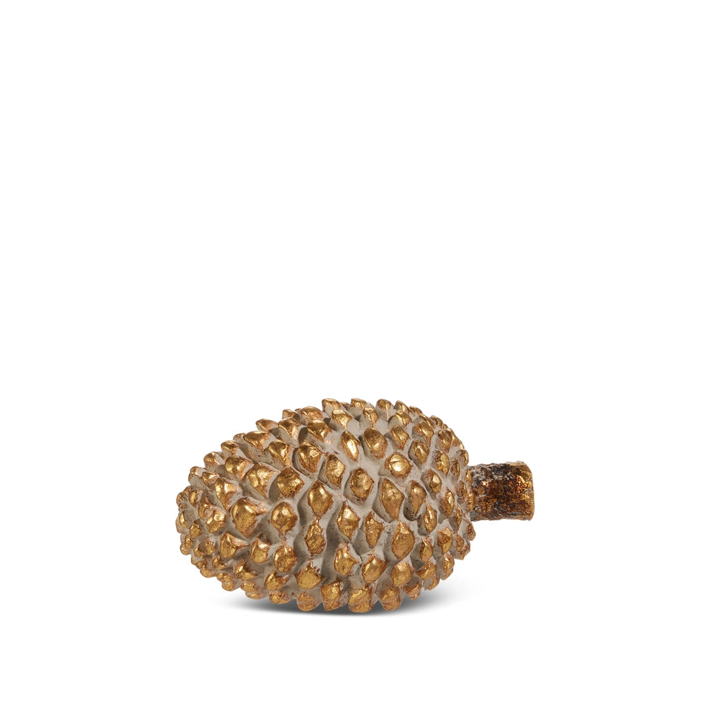 5.5” Gilded Pinecone