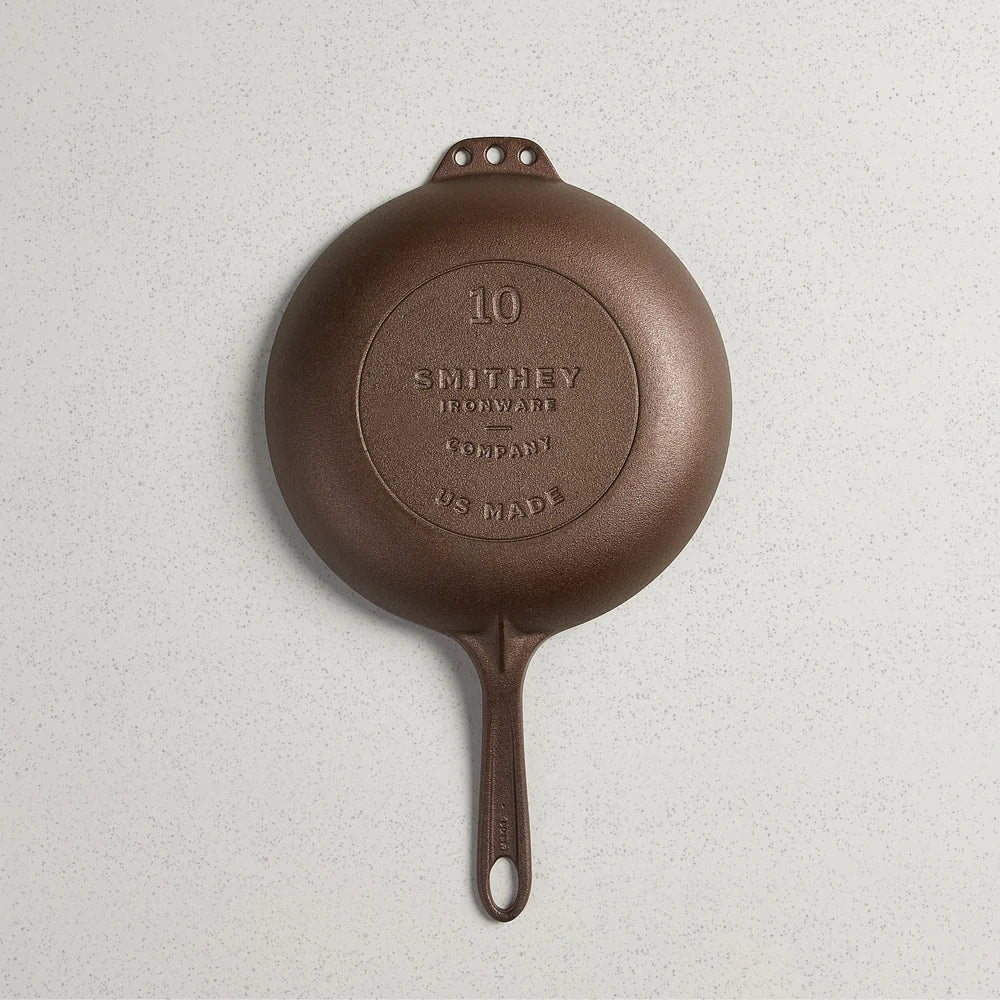 Smithey Carbon Steele Chef Skillet No.10