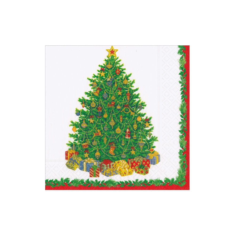 Christmas Tree Cocktail Napkins