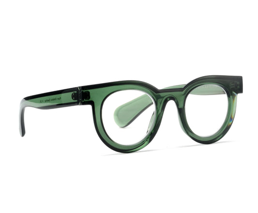 Ryan Simkhai Eyeshop - ARTI | Transparent Green| Progressive| 3.00