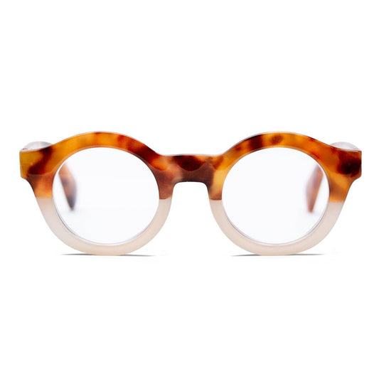 Ryan Simkhai Eyeshop - TAYLOR | Amber Tortoise | Ivory | Blue Light: 3.00