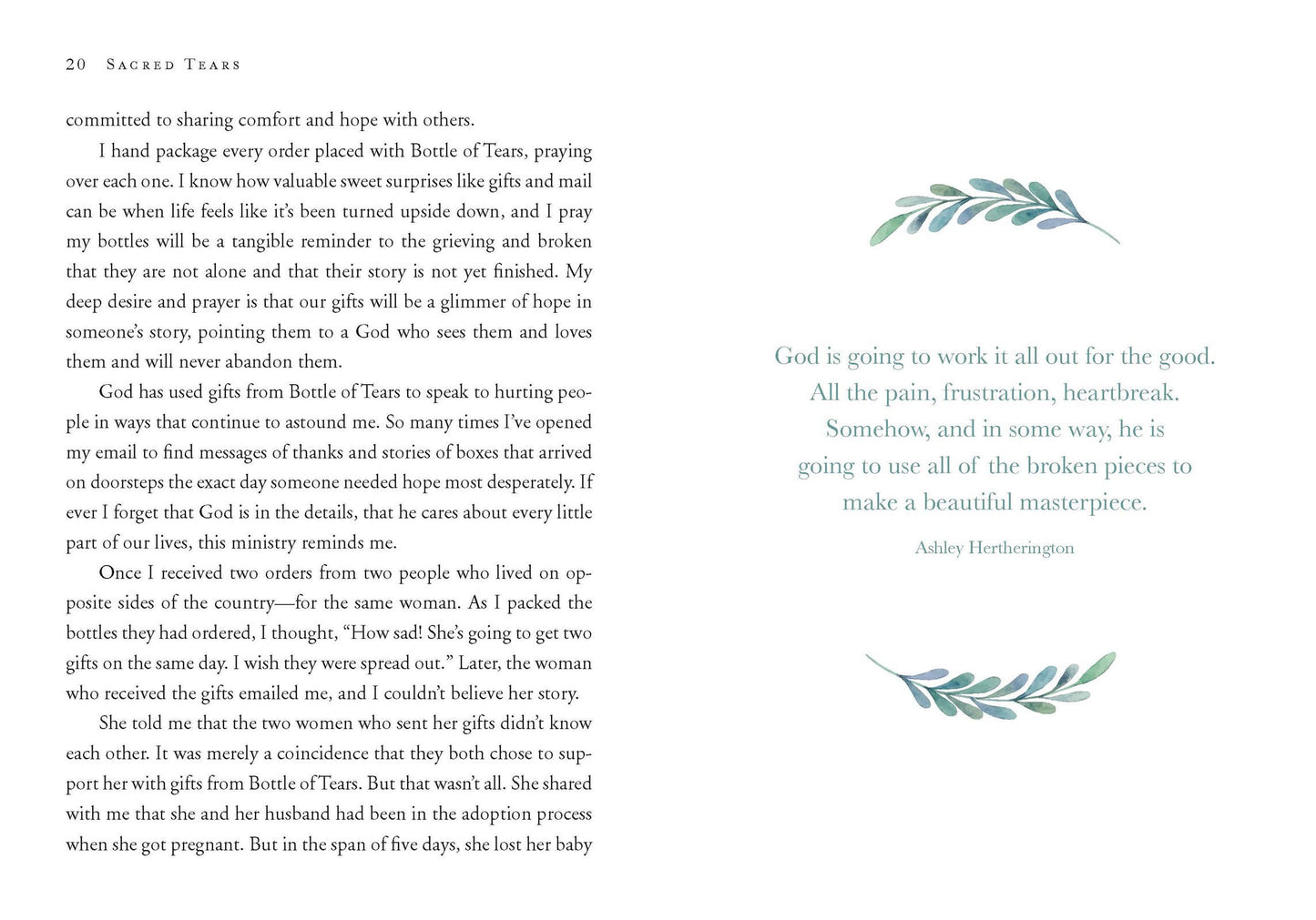 Harvest House Publishers Gift & Specialty Books - Sacred Tears: Hardcover / English