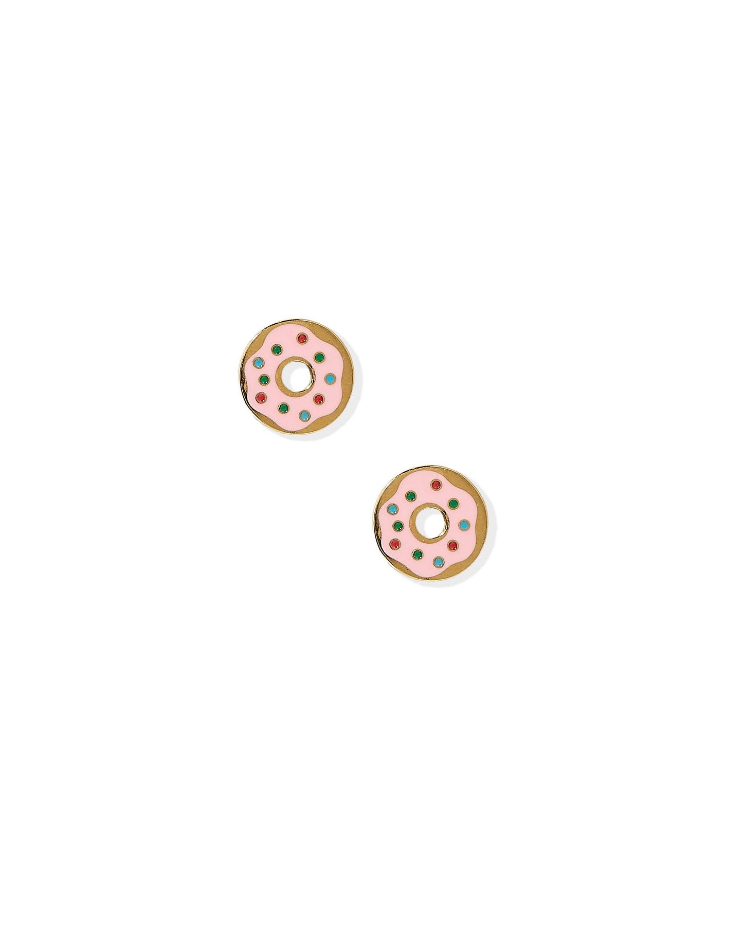 LINNY CO - Screwback Stud Earrings - Donut