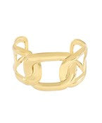 Chain Link Gold Cuff