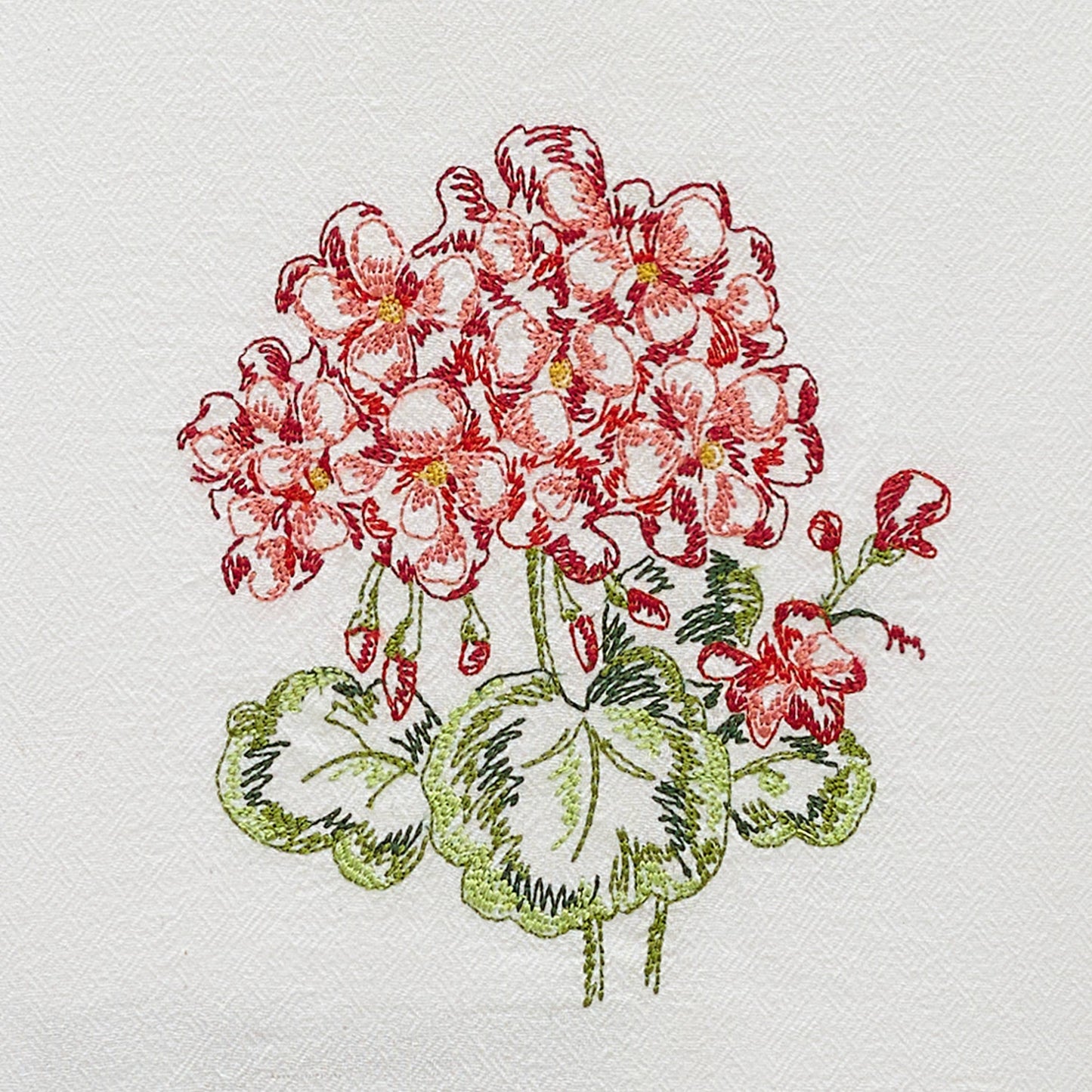 Geranium Kitchen Towel