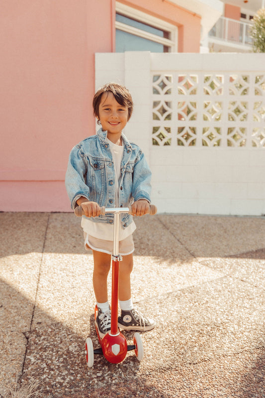Banwood Inc - BANWOOD SCOOTER VINTAGE - RED