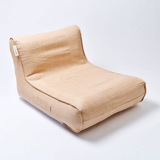 Luxe Floating Chair in Tierra Rattan