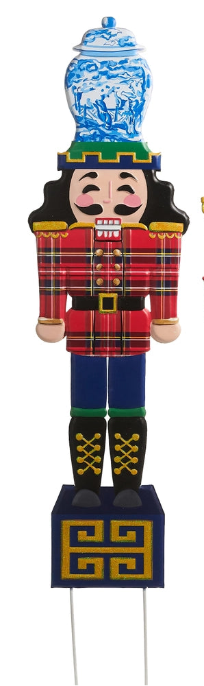44.5" Noble Nutcracker Yard Stake Set