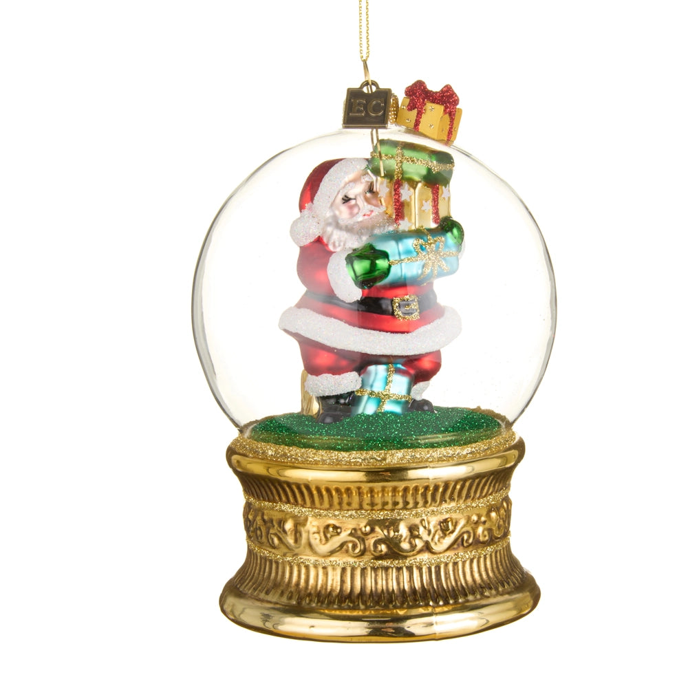 EC 4.75" The Gift Giver Globe Ornament