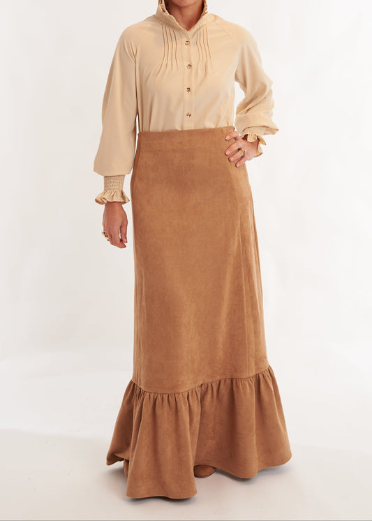 Hostess Skirt - Cinnamon