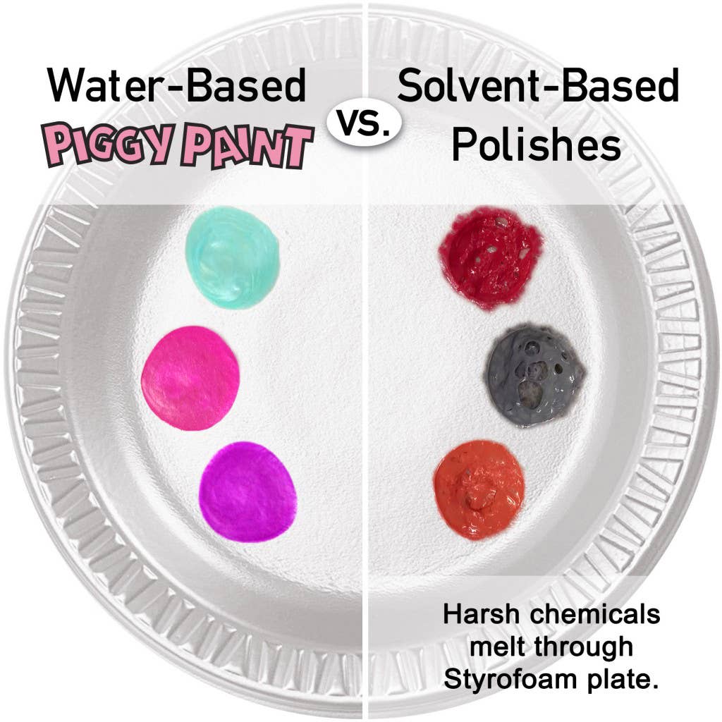 Piggy Paint - Happy Hands Gift Set Non-Toxic Kids Nail Polish