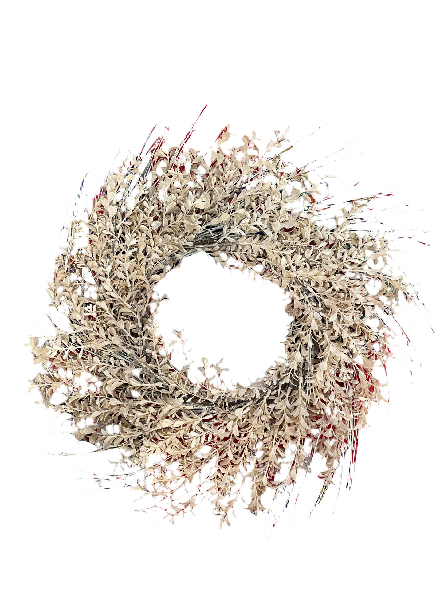 Light Brown 22” Boxwood Wreath