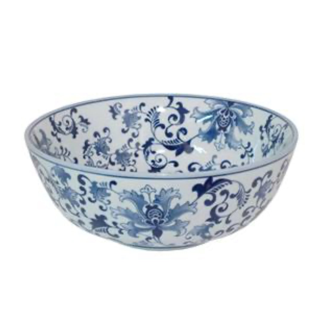 Blue and White Bowl