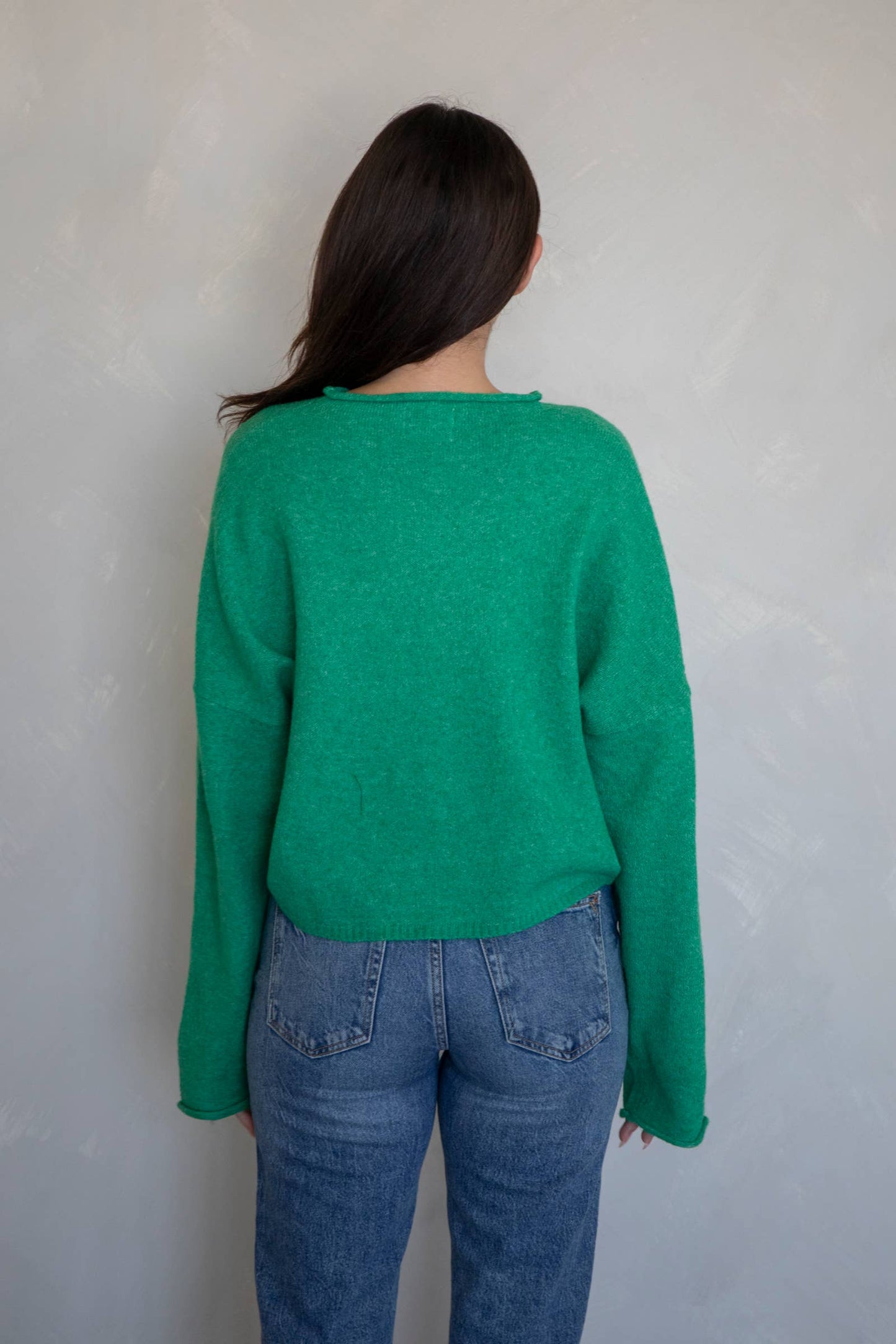 Things Between - Kelly Green Piper Cardigan: Kelly Green / Large