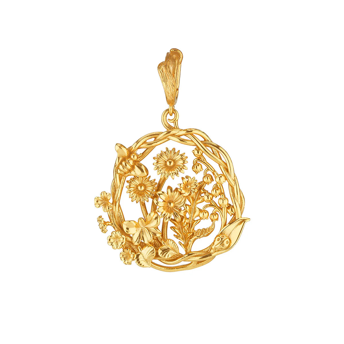 Meadow Wildflower Pendant
