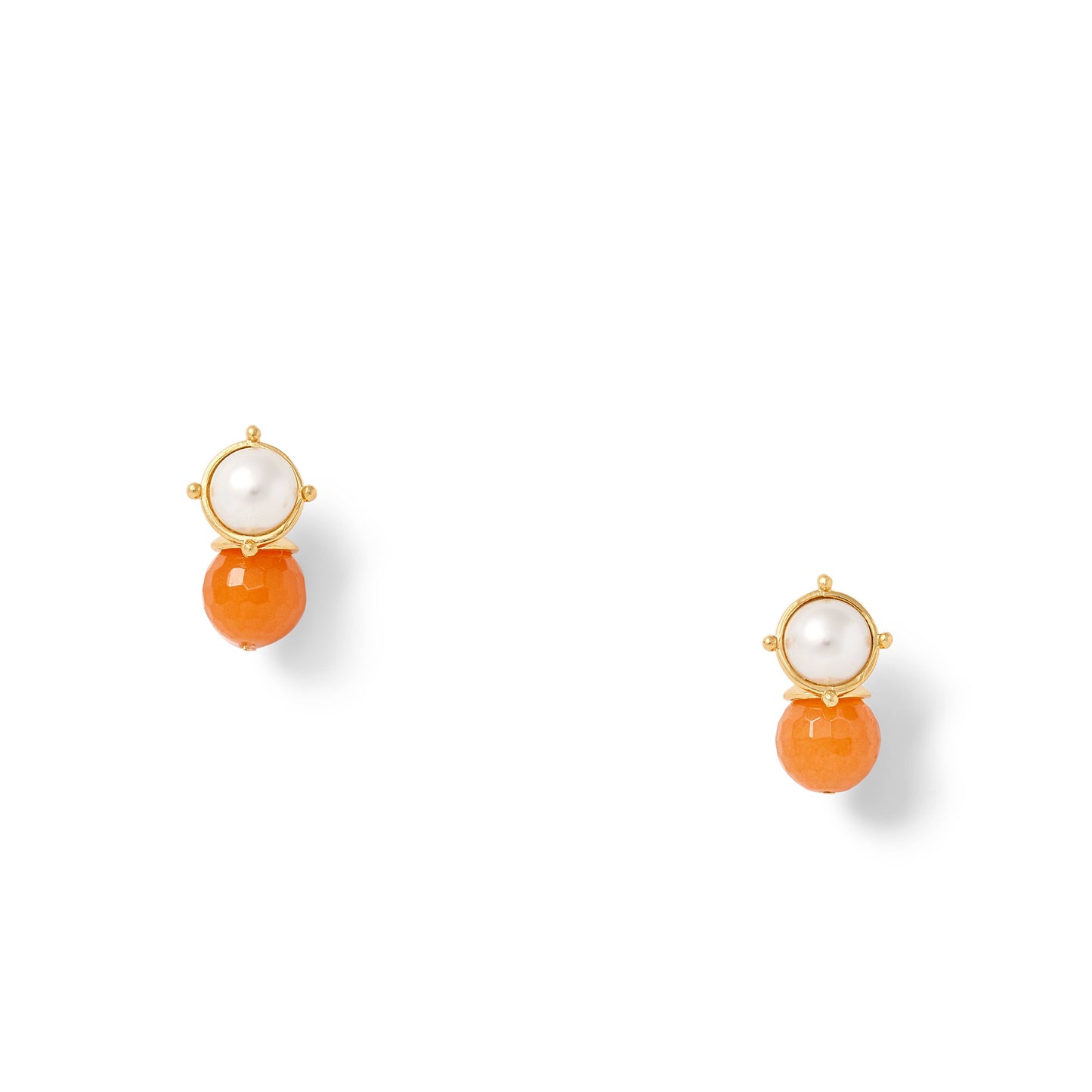 Orange Lady Earring
