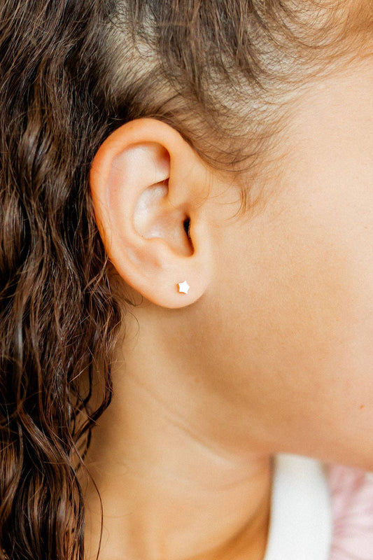 LINNY CO - Screwback Stud Earrings - Stella Star