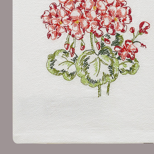 Geranium Kitchen Towel