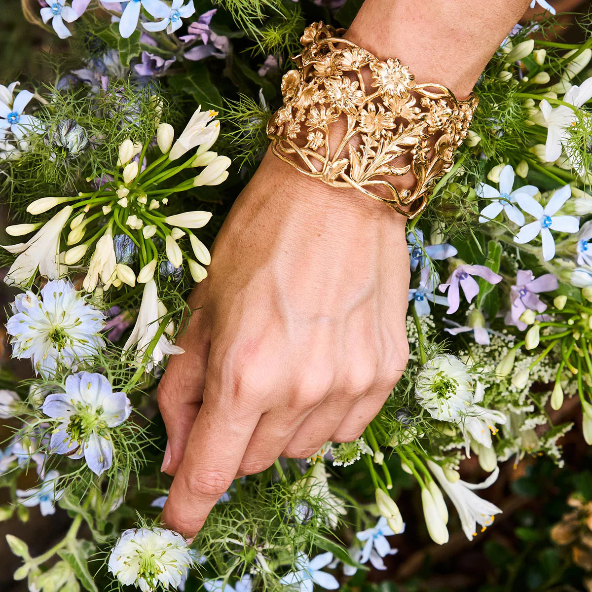 Meadow Wildflower Cuff