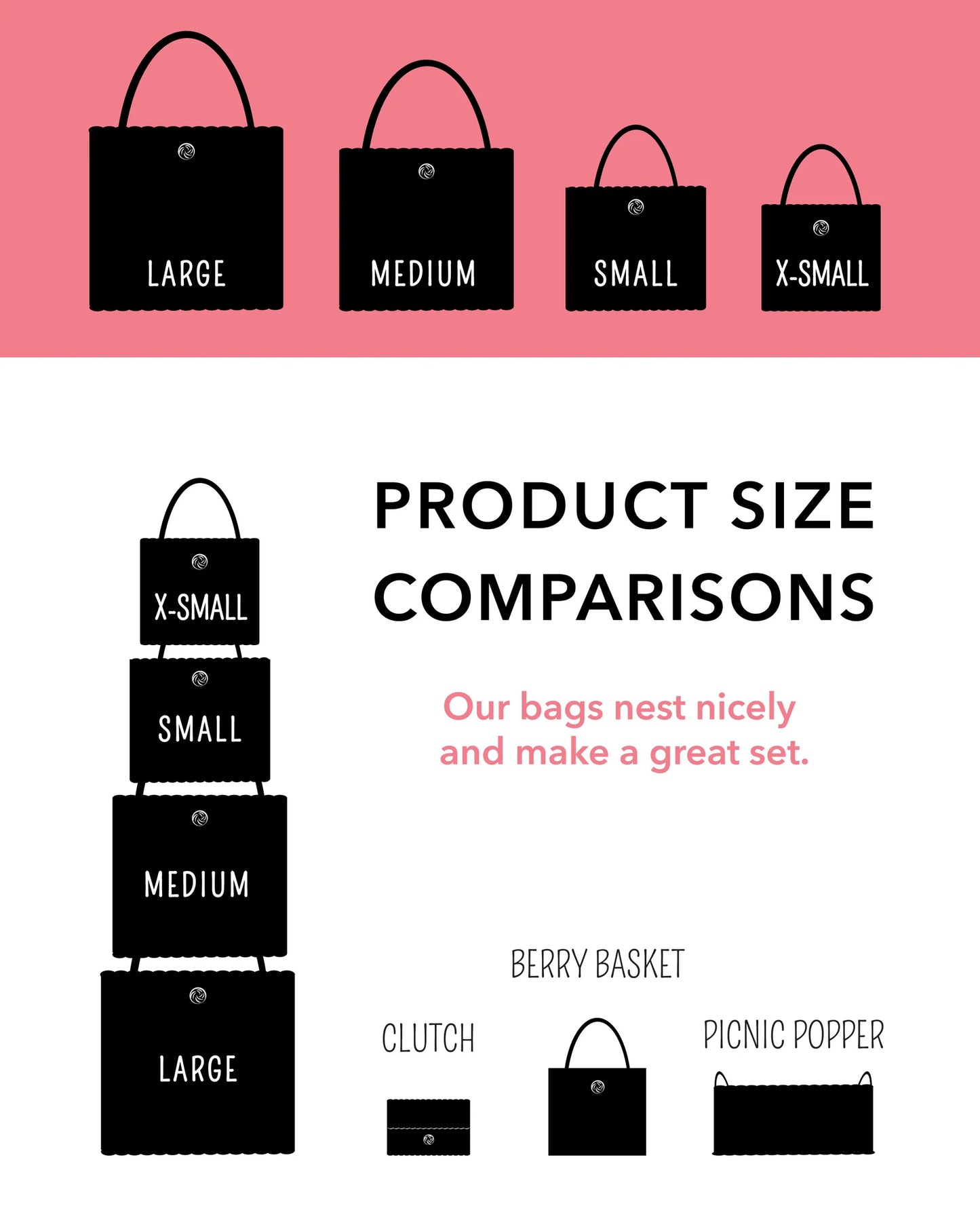 Lilley Line Bags- Brown