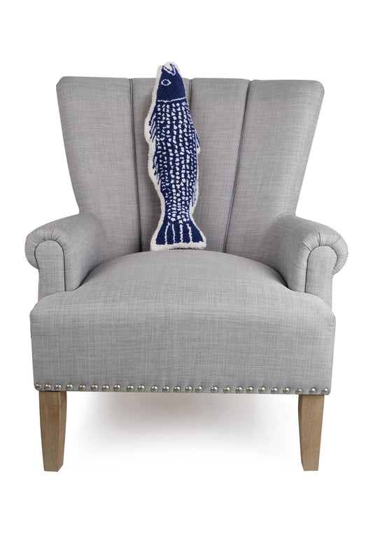 Striper Shaped Hook Pillow - Kate Nelligan