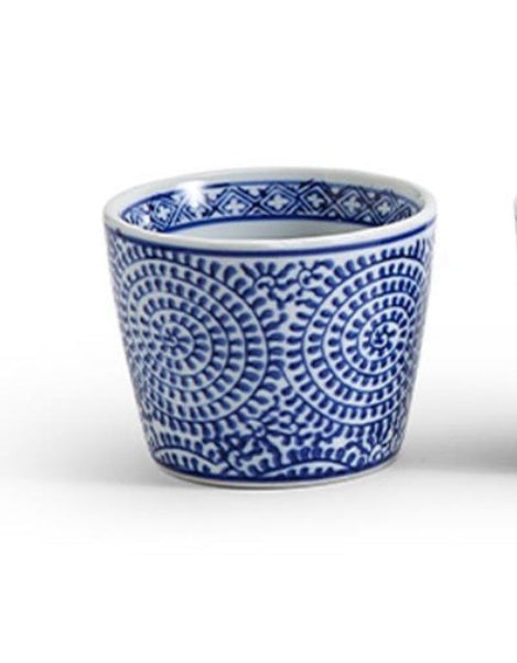 Canton Blue & White Cachepot (6 Designs)