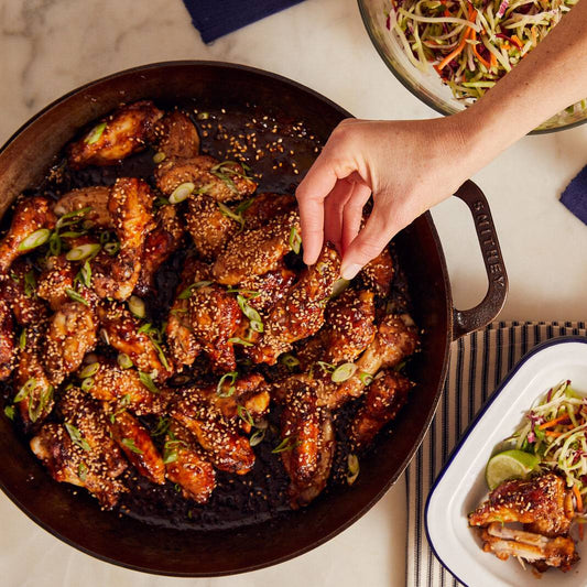 Smithey Dual Handle Cast Iron Skillet No.14