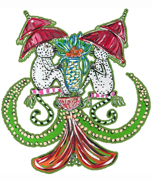 Monkey Business Door Hanger