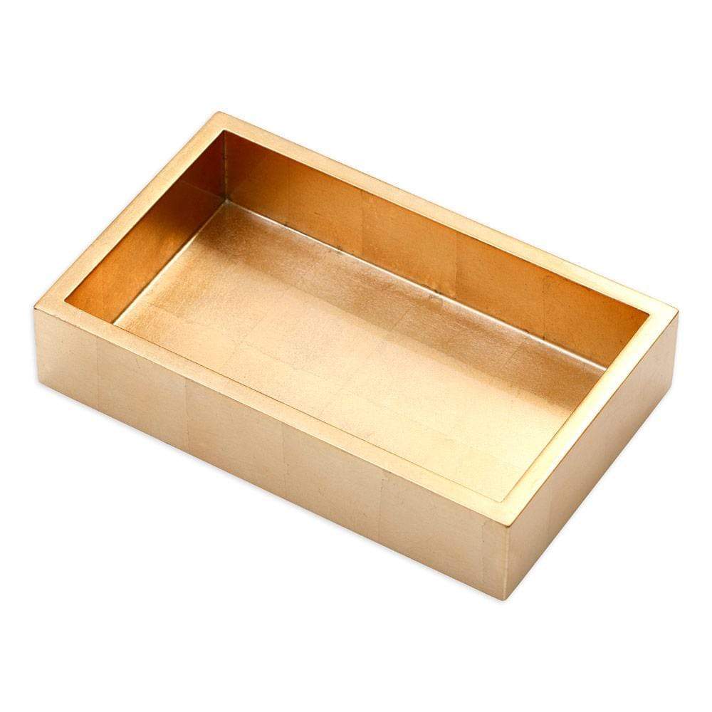 Lacquer Guest Towel Holder Gold