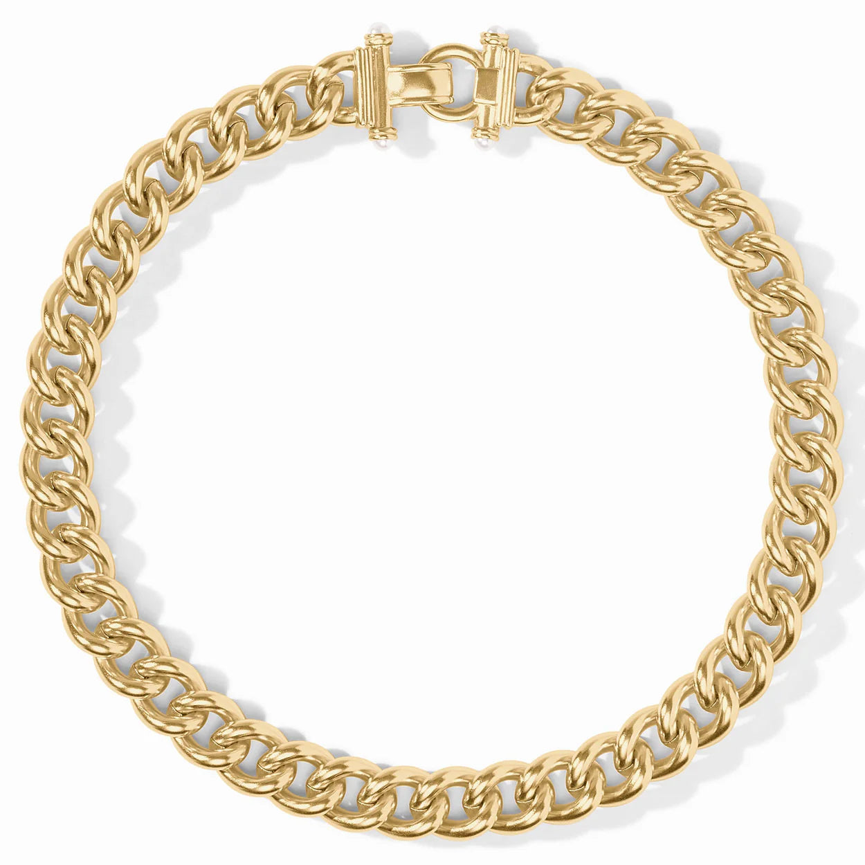 Julie Vos Dolce Demi Link Necklace in Gold