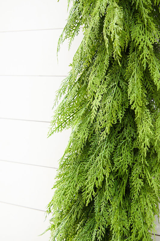 72” Real Touch Cedar Garland