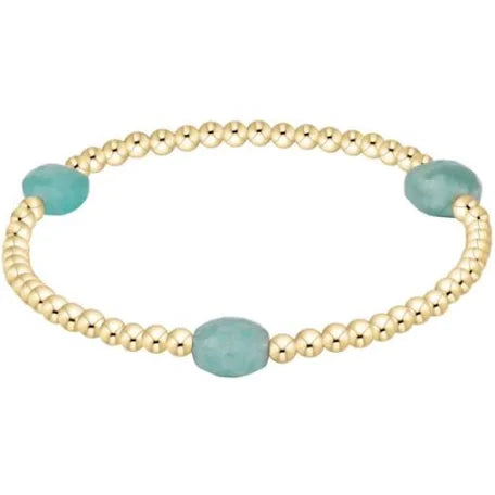Enewton Admire Small Gem 2MM Gold Amazonite