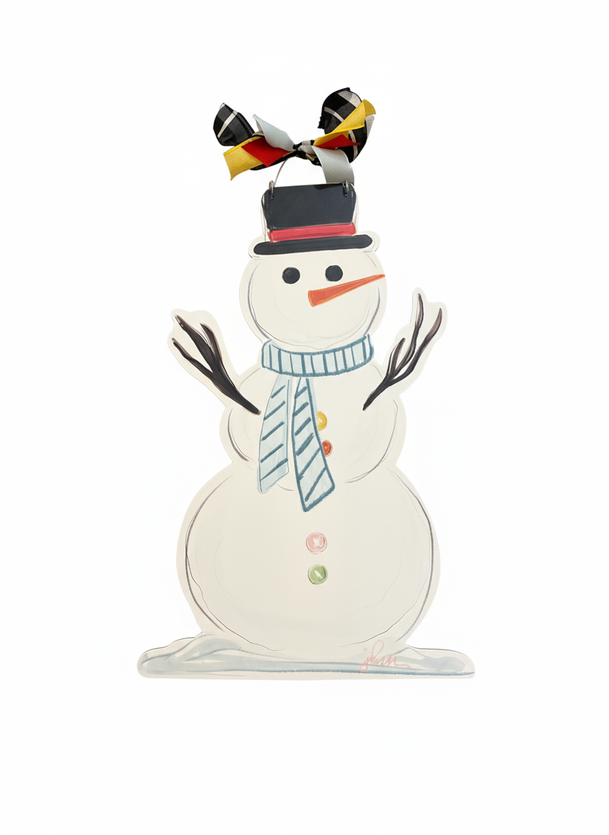 Snowman Doorhanger