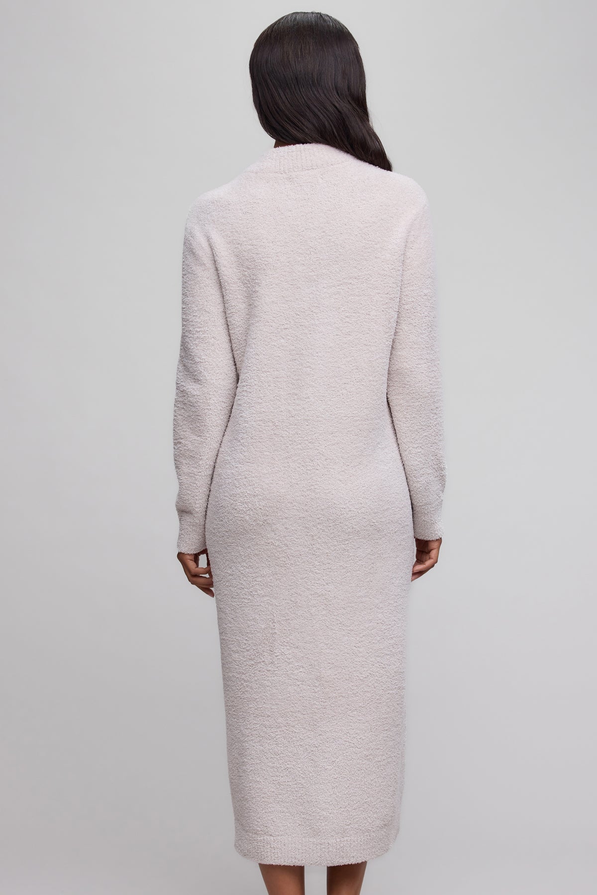 CozyChic® Full Zip V-neck Lounger Robe in Stone