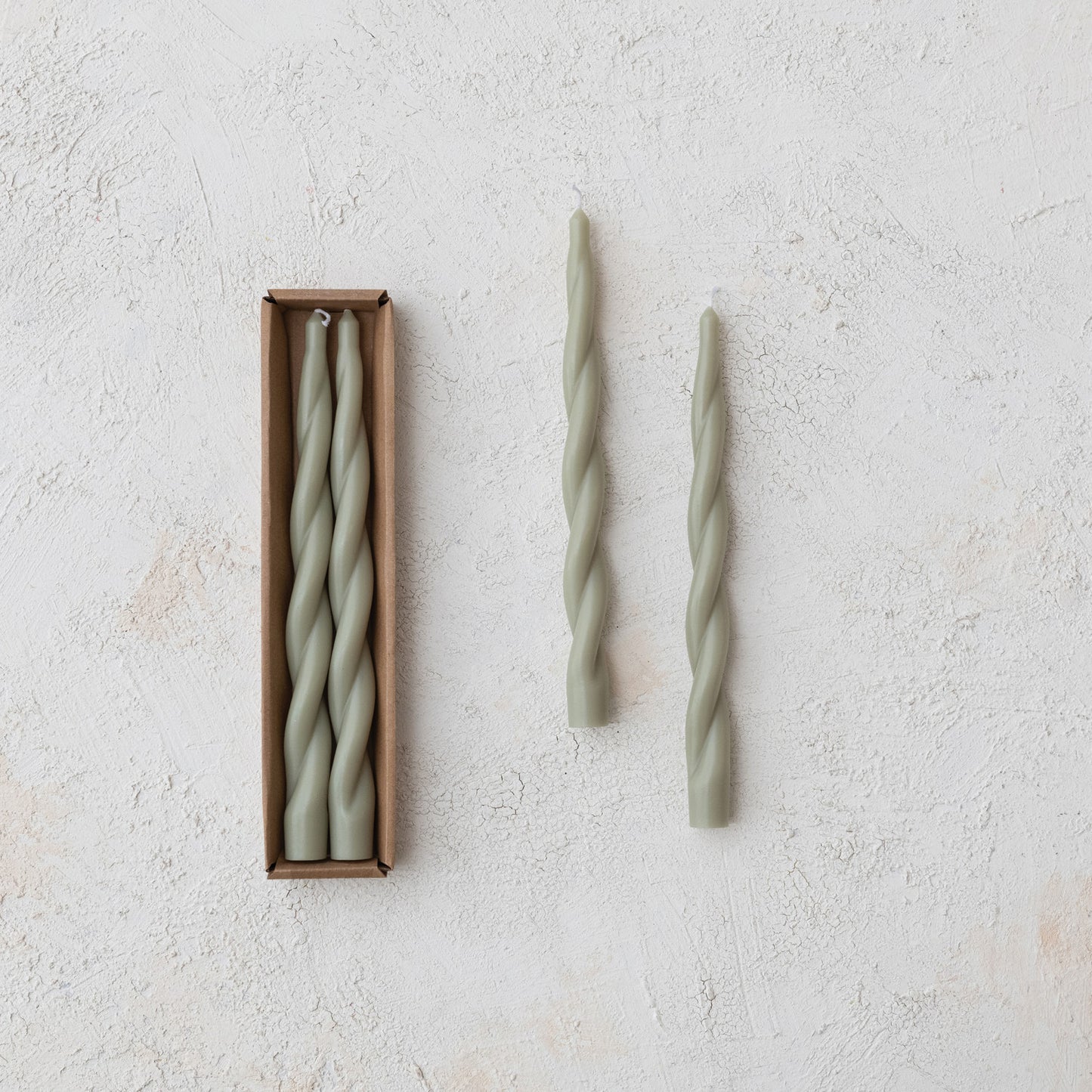 Twisted Taper Candles