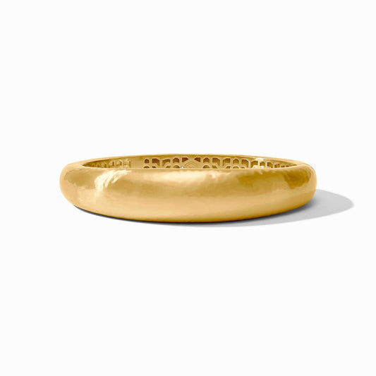 Julie Vos Catalina Demi Hinge Bangle (One Size) Gold
