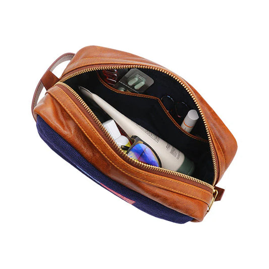 Smathers & Branson Ole Miss (Dark Navy) Toiletry Bag