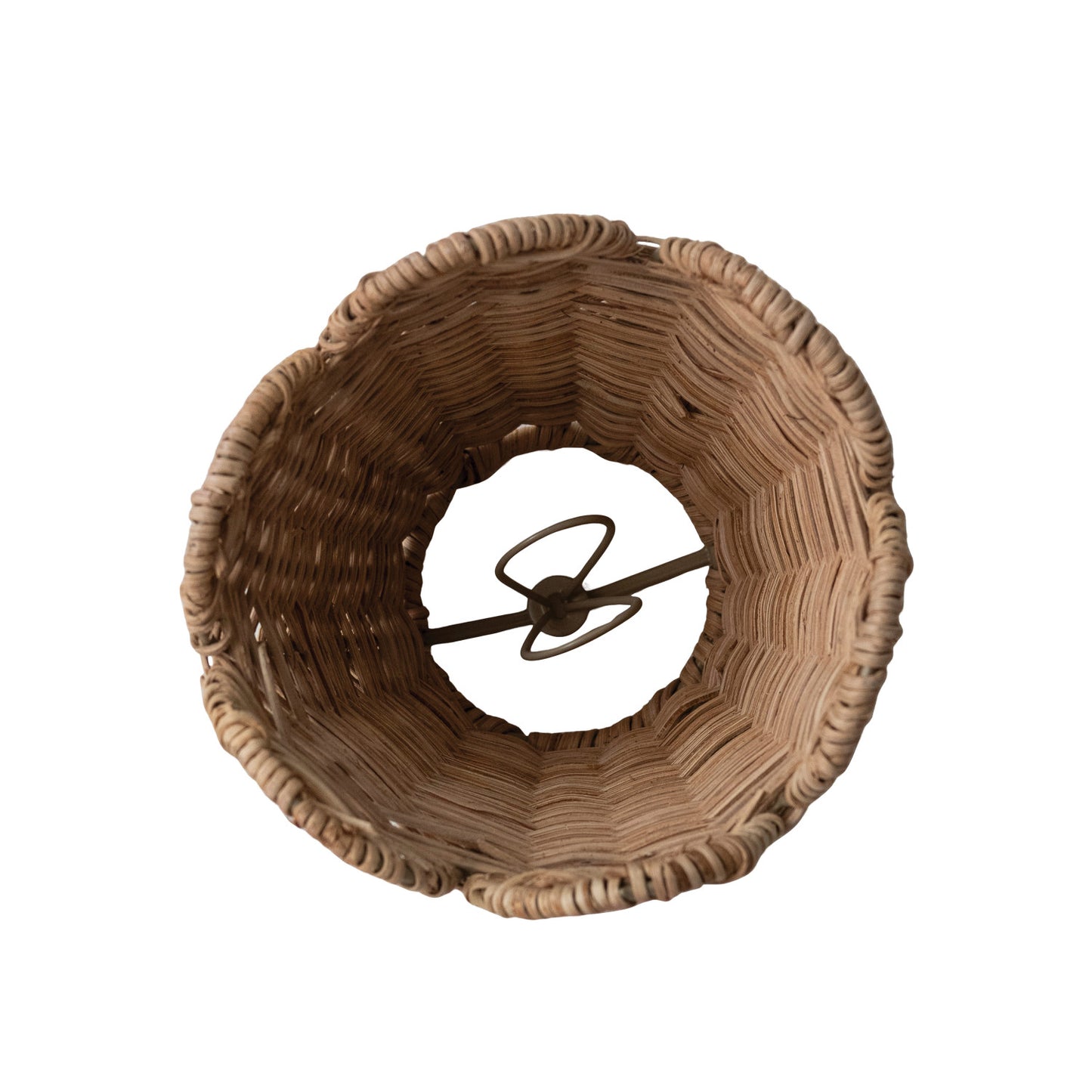 Rattan Clip-on Lampshade