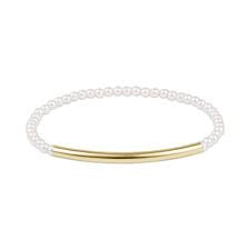 Enewton Bliss Bar Smooth Pearl 3mm Bracelet