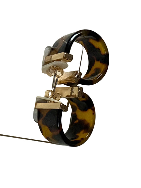 Mini Wide Tortoise Hoops