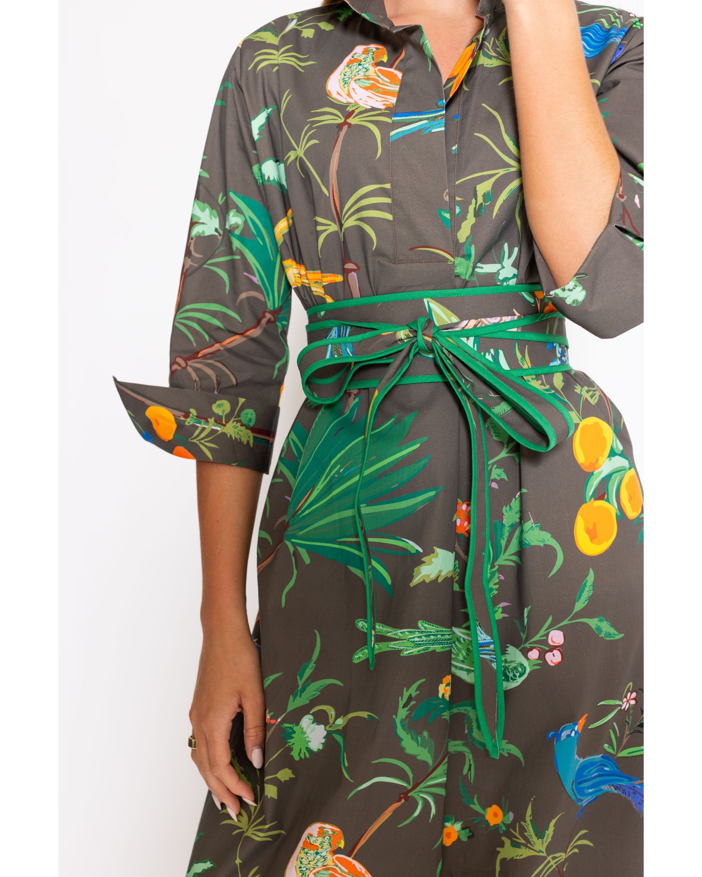 Feather Frolic© Obi Sash