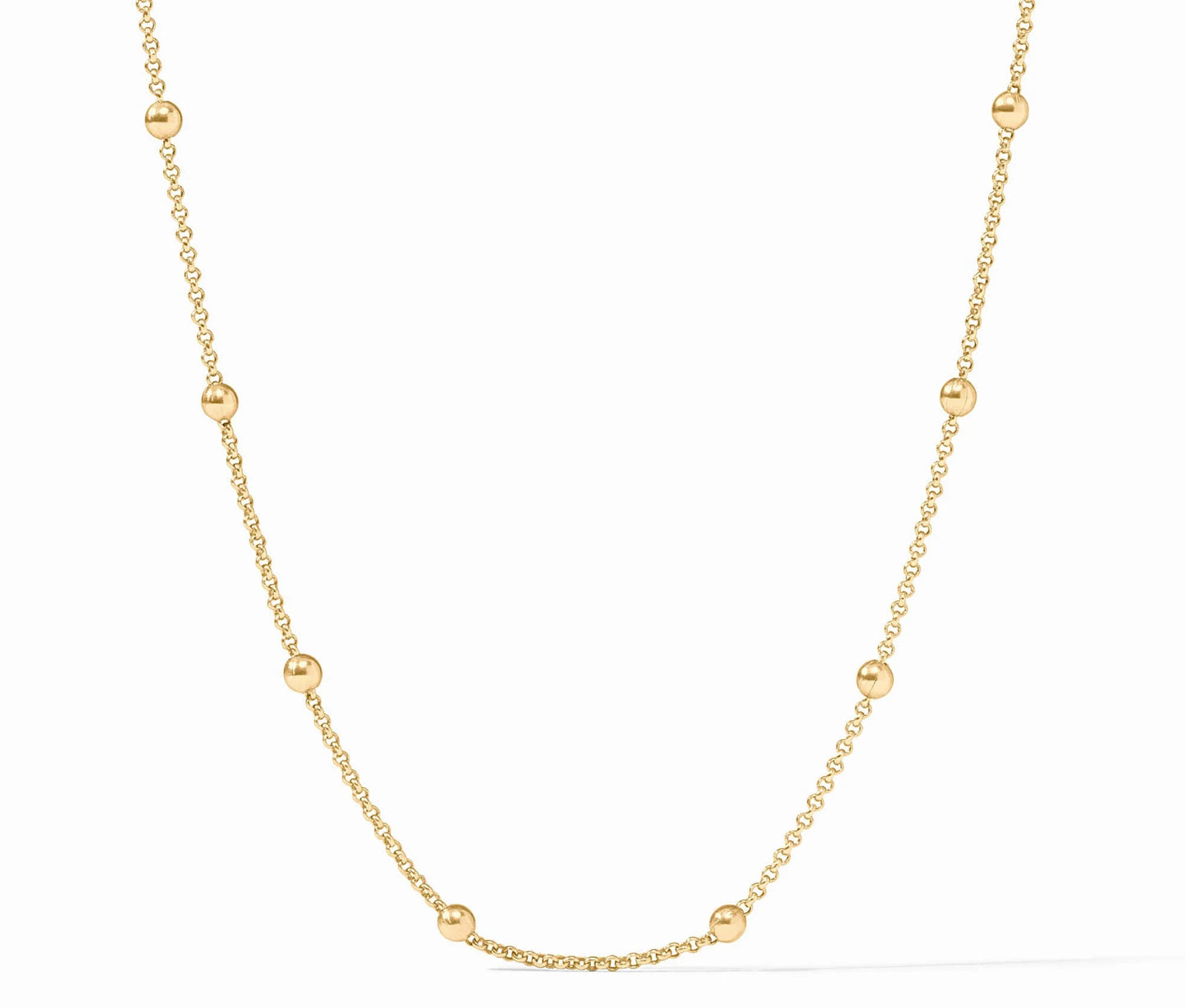 Julie Vos Solara Delicate Station Necklace 18.5”