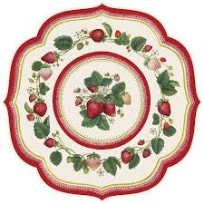 Hester & Cook Placemats “Strawberry China”
