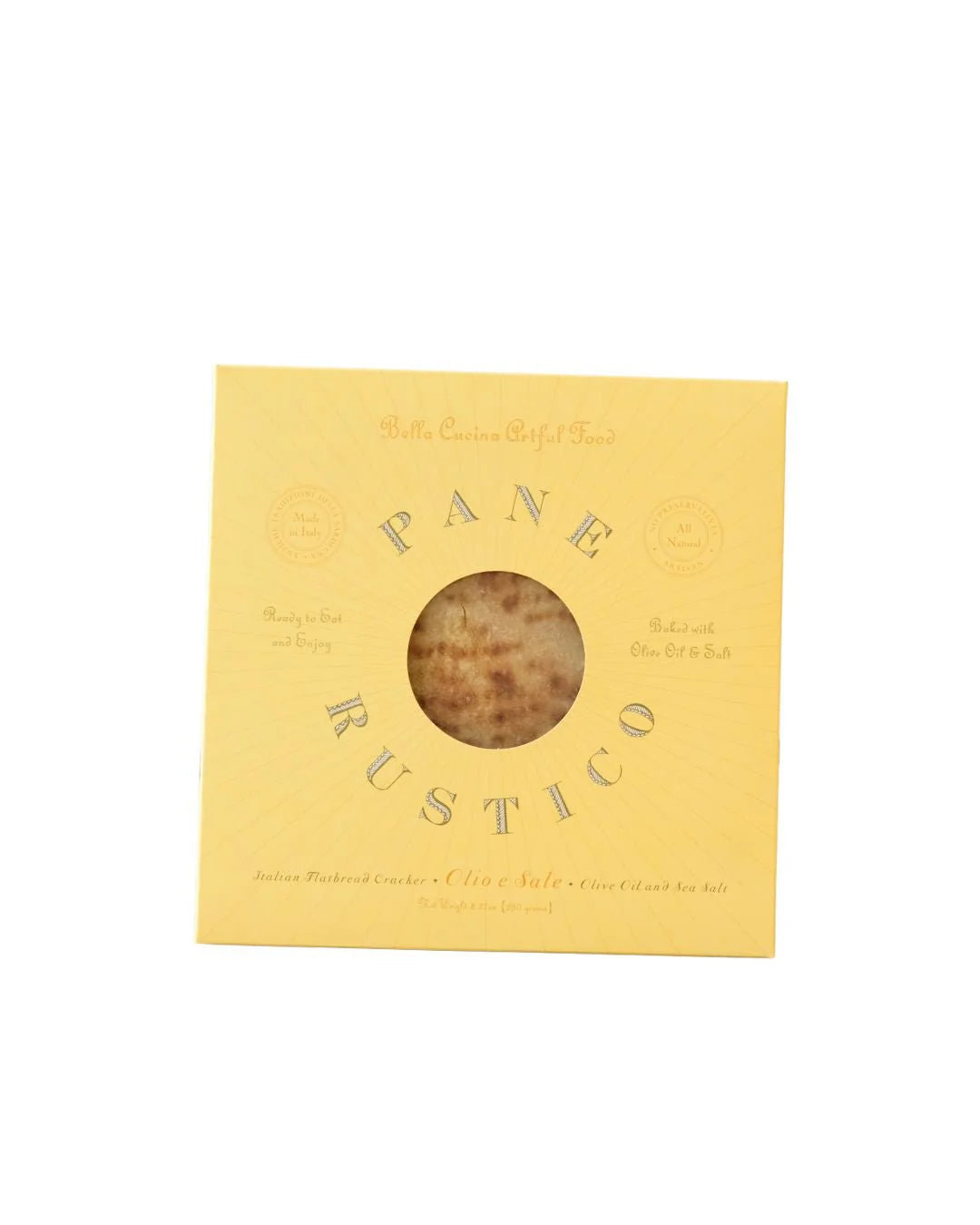 Bella Cucina Pane Rustico Italian Flatbread Cracker 3.52oz
