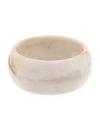 Chunky Ivory Acrylic Bracelet