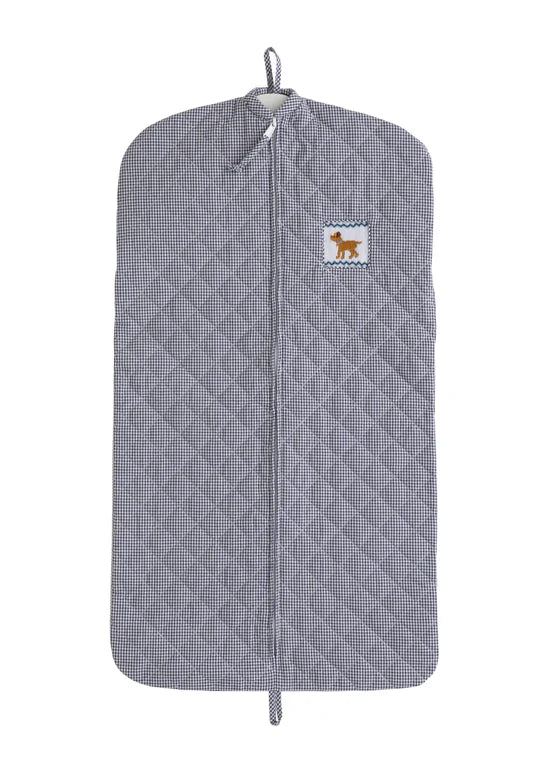 Little English Kids Travel Boy Lab Quilted Garment Bag